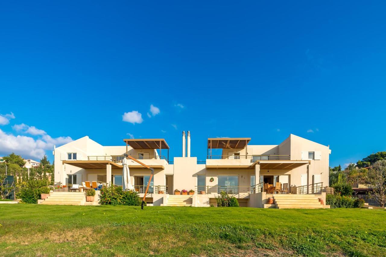 Legrena Beach Villa Сунион Экстерьер фото